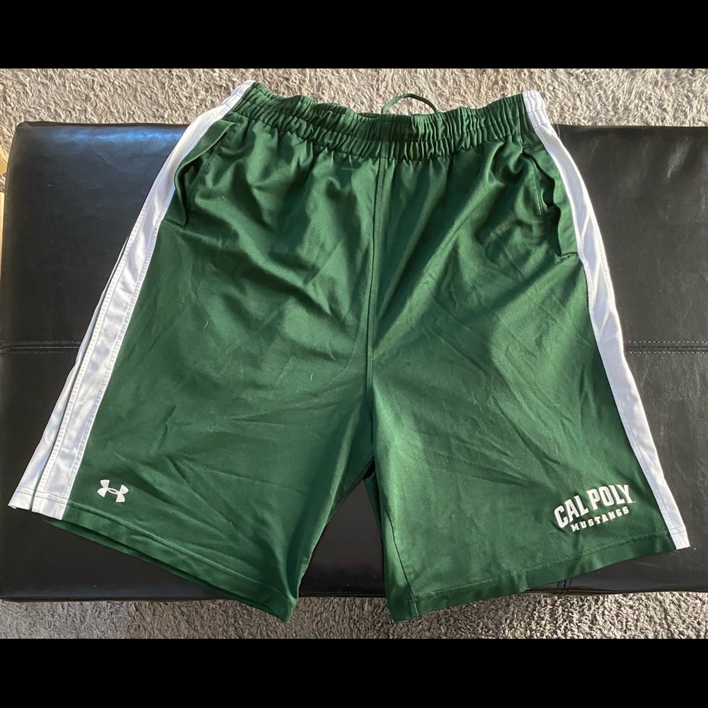 Under Armour. Men’s Cal Poly Mustangs Shorts.